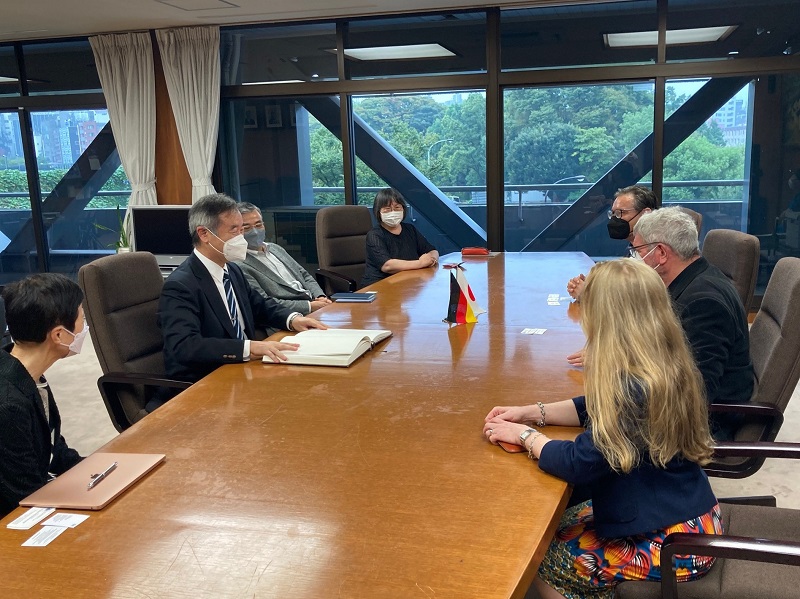 Meeting with the Vice-President of the German Academy of Sciences Leopoldina (October 5, 2022)
