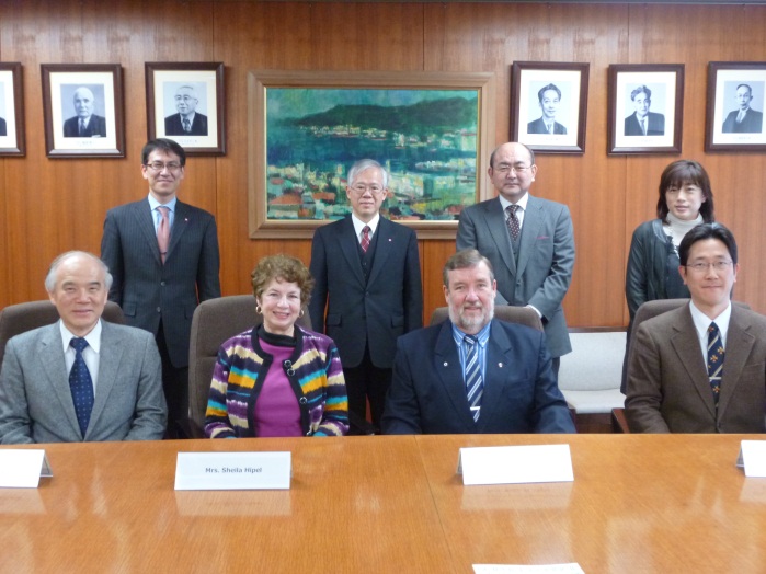 Courtesy Visit by Professor Keith W. Hipel, Department of Systems Design and Engineering at the University of Waterloo / President, Academy of Science, Royal Society of Canada (RSC)