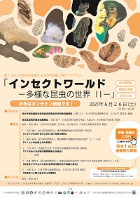 公開シンポジウム「インセクトワールド-多様な昆虫の世界II-」