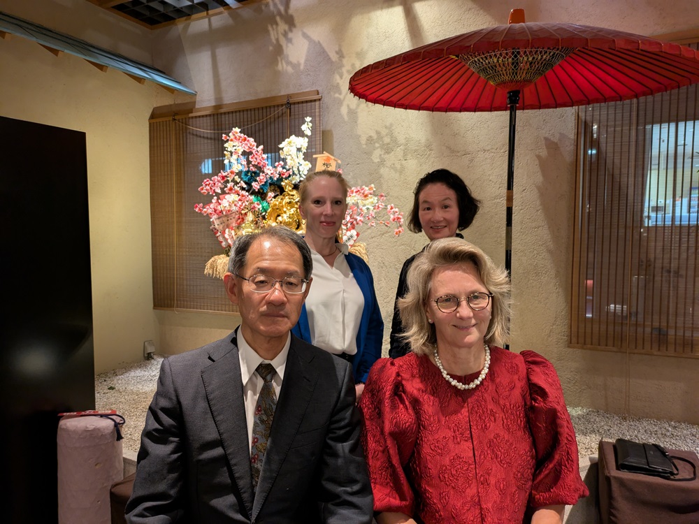 レオポルディーナ会長との集合写真