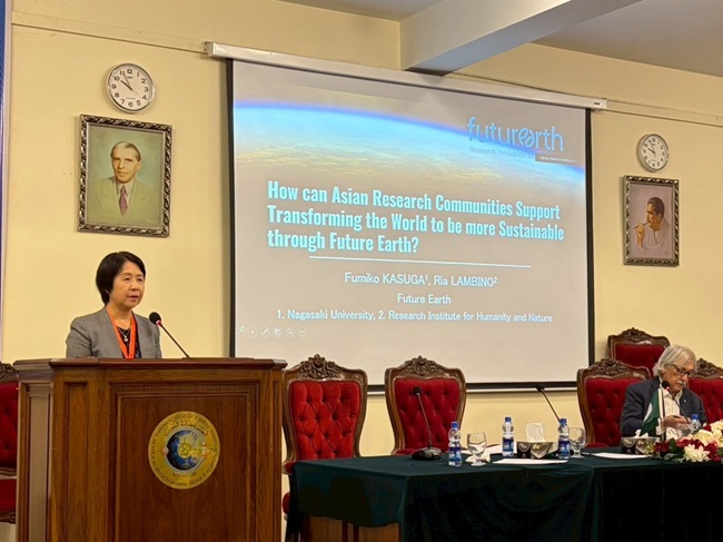 春日連携会員：Future Earth Symposium